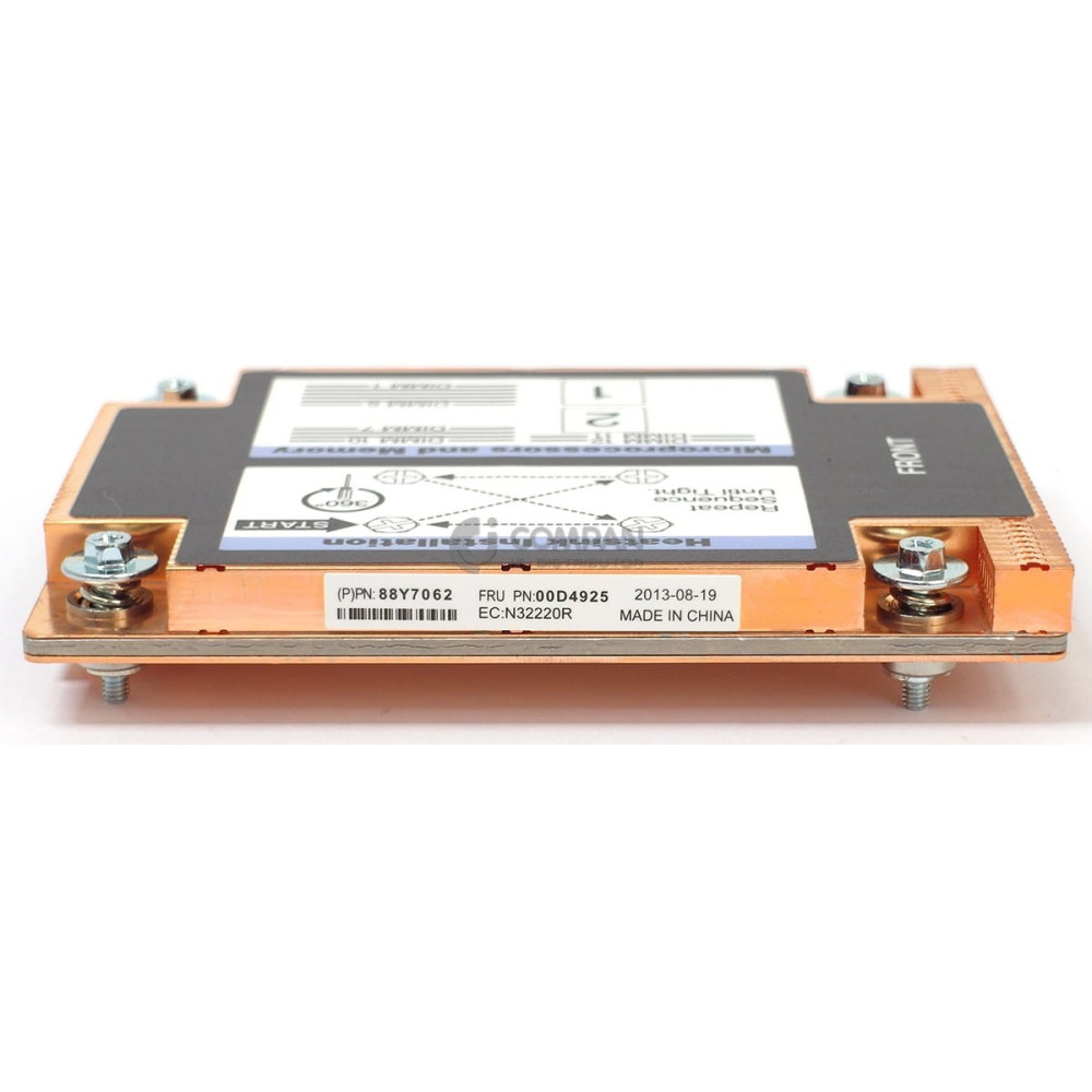 00D4925 IBM HEATSINK FOR FLEX SYSTEM X222 88Y7062